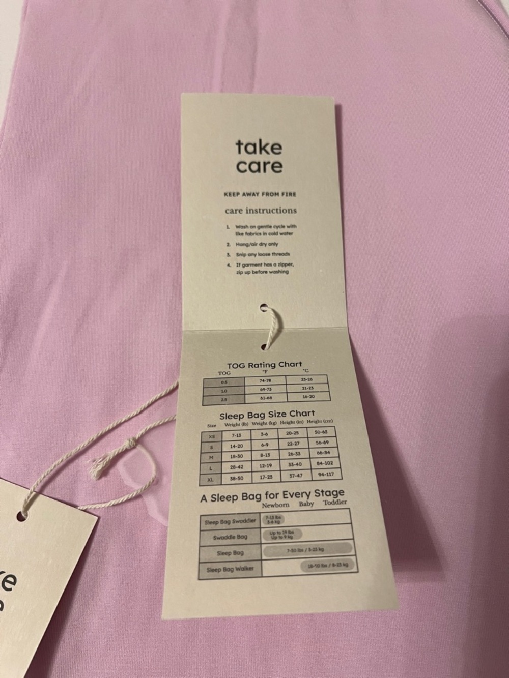Kyte Baby XS Pink Sleep Bag - Picture 6 of 6